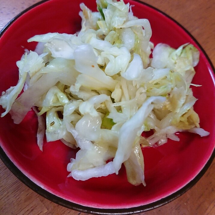 白菜のあっさり塩揉みサラダ